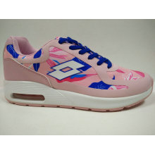 Alta Qualidade Brand Shoes Mulheres Flower Print Footwear